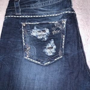 33 mid rise easy boot Jean miss me